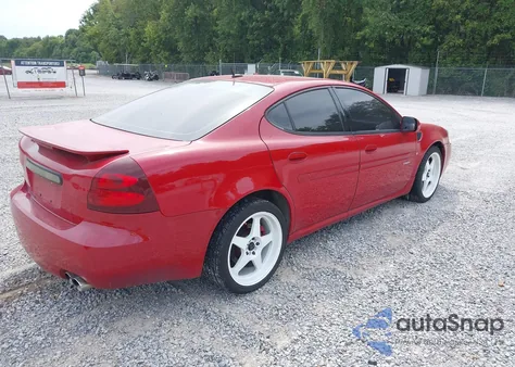 2006 Pontiac Grand Prix Gxp z USA, uszkodzony, nr VIN 2G2WC58C761272785